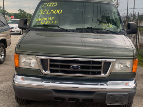 2005 Ford E-Series for sale at FAIR DEAL AUTO SALES INC in Houston TX