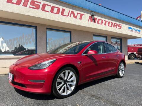 2018 Tesla Model 3 for sale at Discount Motors in Pueblo CO