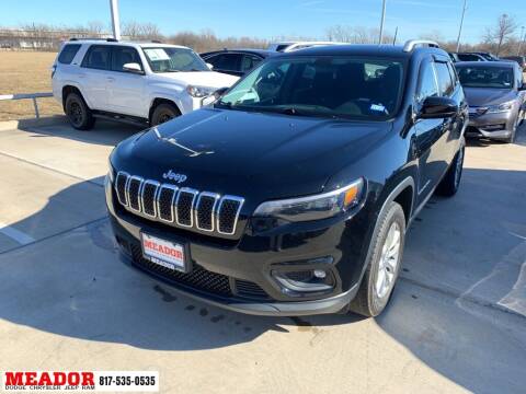 2019 Jeep Cherokee for sale at Meador Dodge Chrysler Jeep RAM in Fort Worth TX