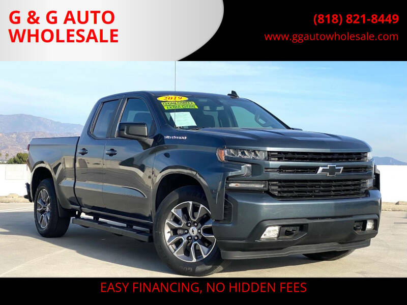 2019 Chevrolet Silverado 1500 for sale at G & G AUTO WHOLESALE in North Hollywood CA