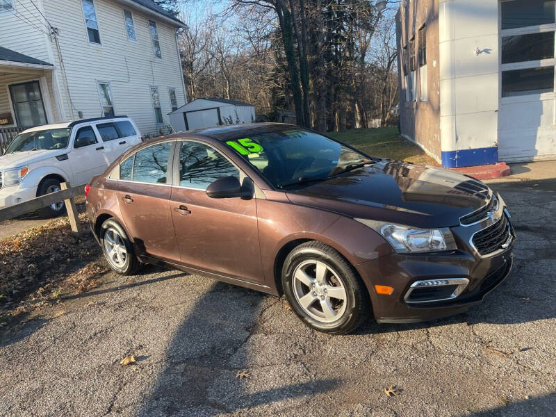 2015 Chevrolet Cruze for sale at RIDGEWAY INC in Ashtabula OH