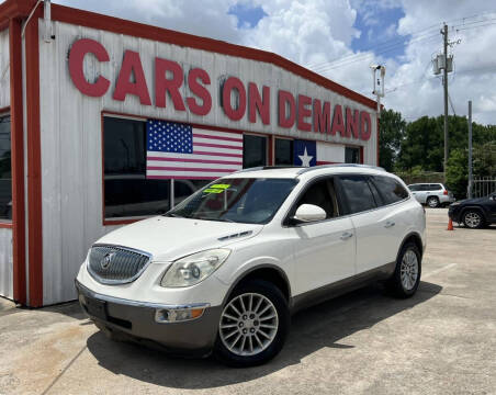 2010 Buick Enclave for sale at Cars On Demand 3 in Pasadena TX