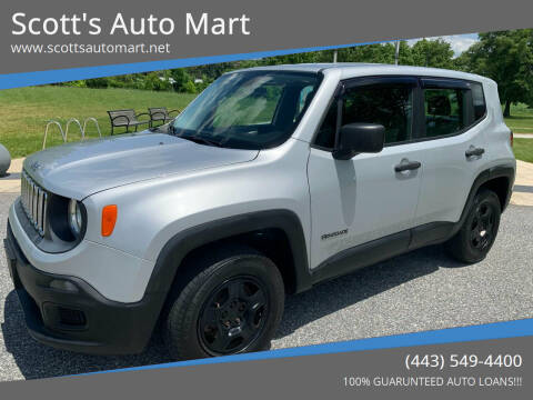 2015 Jeep Renegade for sale at Scott's Auto Mart in Dundalk MD