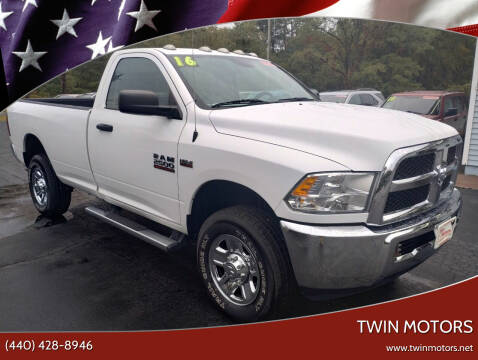 2016 RAM 2500 for sale at TWIN MOTORS in Madison OH