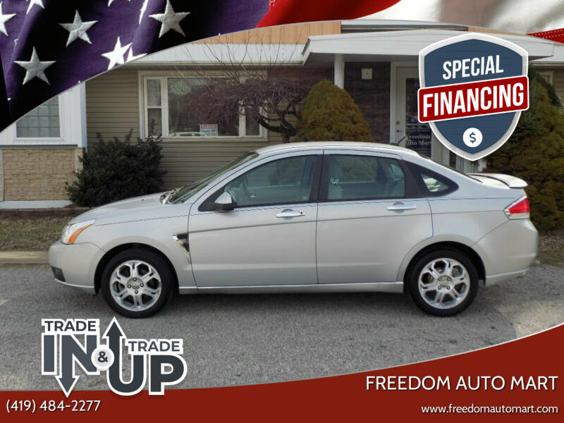 2008 Ford Focus for sale at Freedom Auto Mart in Bellevue OH