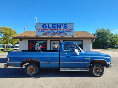 1981 Chevrolet C/K 10 Series for sale at Glen's Auto Sales in Watertown SD
