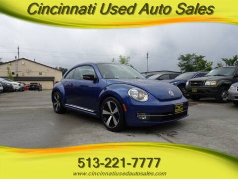 2013 Volkswagen Beetle for sale at Cincinnati Used Auto Sales in Cincinnati OH