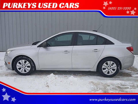 2015 Chevrolet Cruze for sale at PURKEYS USED CARS in Coffeyville KS