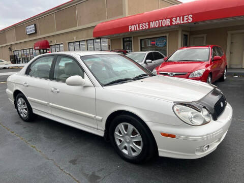 2002 Hyundai Sonata for sale at Payless Motor Sales LLC in Burlington NC