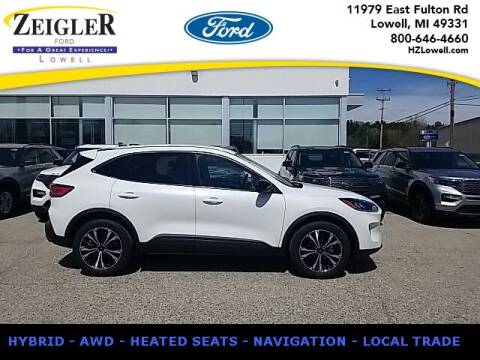 2021 Ford Escape Hybrid for sale at Zeigler Ford of Plainwell- Jeff Bishop in Plainwell MI