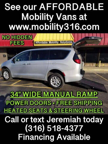 2022 Chrysler Voyager for sale at Affordable Mobility Solutions, LLC - Mobility/Wheelchair Accessible Inventory-Wichita in Wichita KS