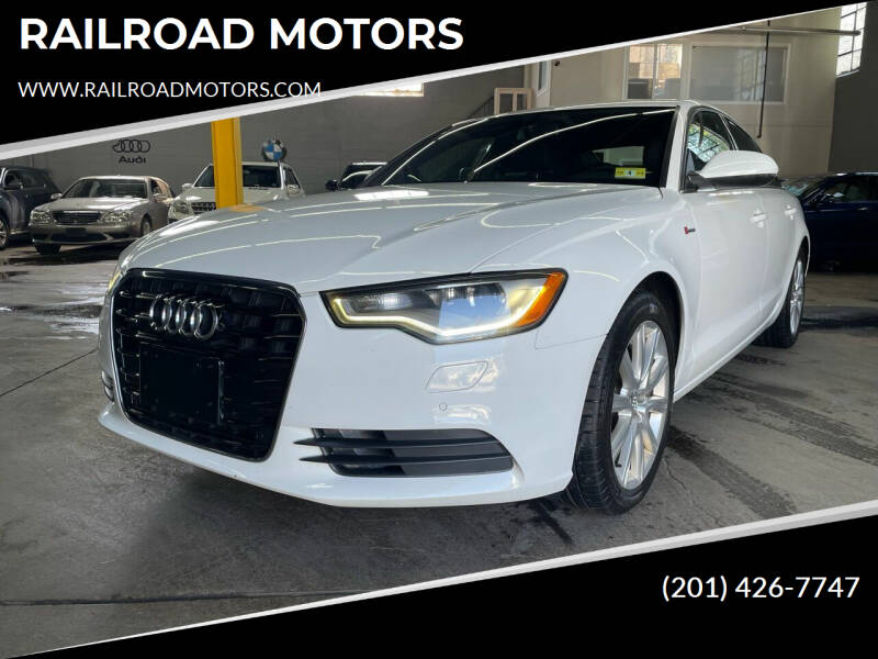 2014 Audi A6 for sale at RAILROAD MOTORS in Hasbrouck Heights NJ