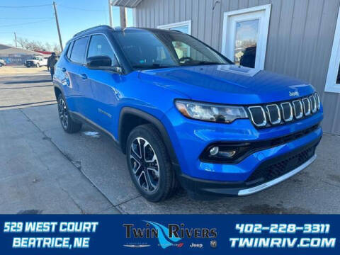 2022 Jeep Compass for sale at TWIN RIVERS CHRYSLER JEEP DODGE RAM in Beatrice NE