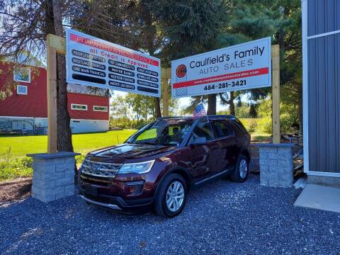 2018 Ford Explorer for sale at Caulfields Family Auto Sales in Bath PA