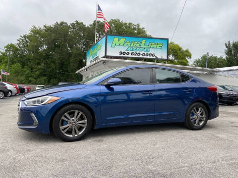 2017 Hyundai Elantra for sale at Mainline Auto in Jacksonville FL