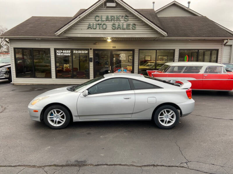 2000 Toyota Celica for sale at Clarks Auto Sales in Middletown OH