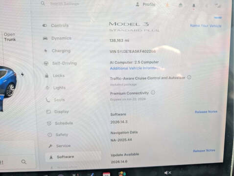 2019 Tesla Model 3 Standard Range