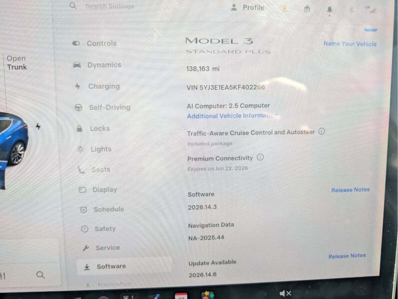 2019 Tesla Model 3 Standard Range