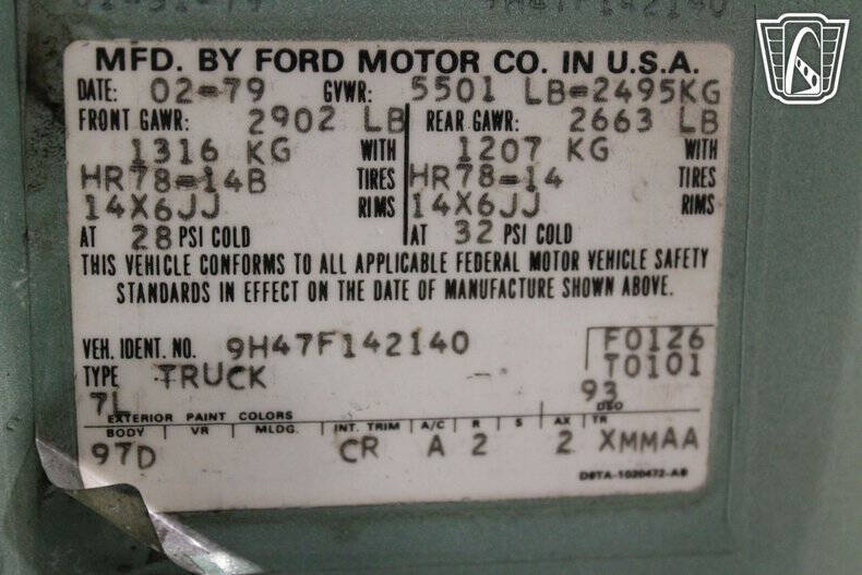 1979 Ford Ranchero