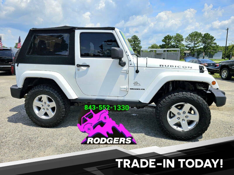 2012 Jeep Wrangler for sale at Rodgers Wranglers in North Charleston SC