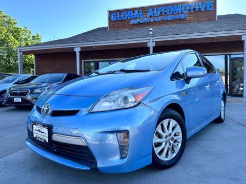 2013 Toyota Prius Plug-in Hybrid for sale at Global Automotive Imports in Denver CO