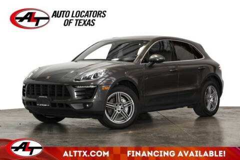 2016 Porsche Macan for sale at AUTO LOCATORS OF TEXAS in Plano TX