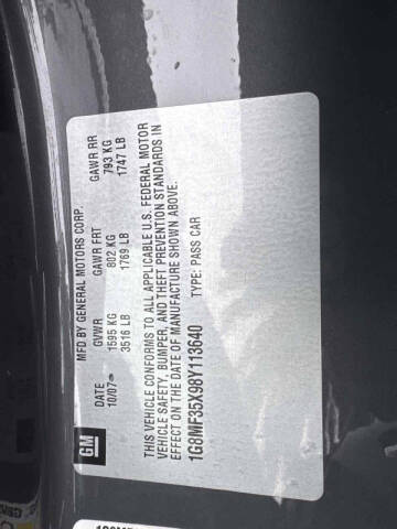 2008 Saturn SKY Red Line