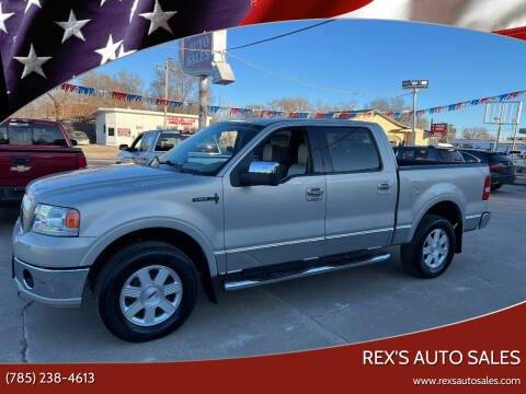 2006 Lincoln Mark LT for sale at Rex's Auto Sales in Junction City KS