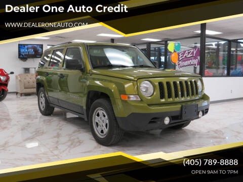2012 Jeep Patriot for sale at Dealer One Auto Credit in Oklahoma City OK
