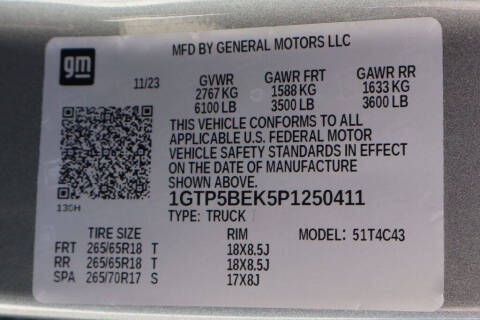 2023 GMC Canyon Elevation