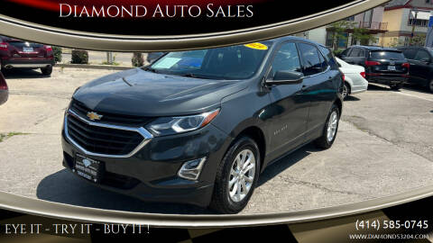 2019 Chevrolet Equinox for sale at DIAMOND AUTO SALES LLC in Milwaukee WI