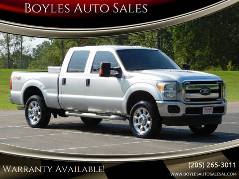2012 Ford F-250 Super Duty for sale at Boyles Auto Sales in Jasper AL