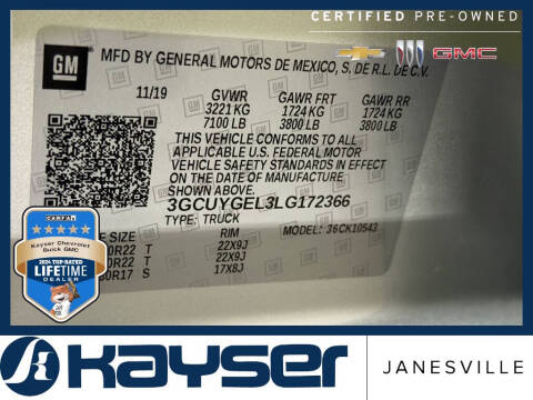 2020 Chevrolet Silverado 1500