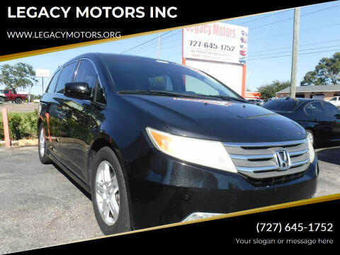 2012 Honda Odyssey for sale at LEGACY MOTORS INC in New Port Richey FL