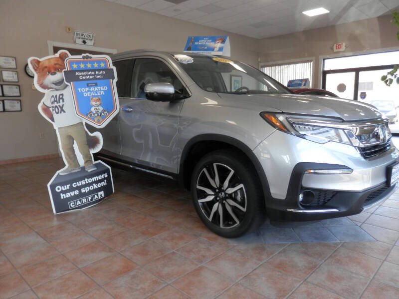 2022 Honda Pilot for sale at ABSOLUTE AUTO CENTER in Berlin CT