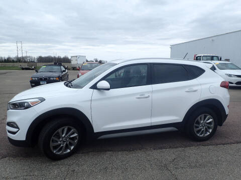2017 Hyundai Tucson for sale at Salmon Automotive Inc. in Tracy MN