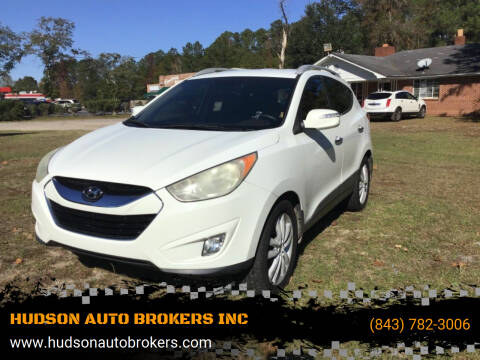 2013 Hyundai Tucson for sale at HUDSON AUTO BROKERS INC in Walterboro SC