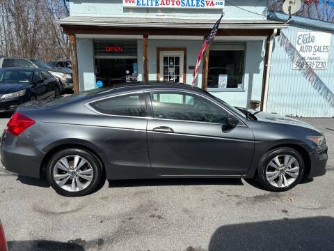 2012 Honda Accord for sale at Elite Auto Sales Inc in Front Royal VA