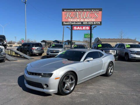 2014 Chevrolet Camaro for sale at RAUL'S TRUCK & AUTO SALES, INC in Oklahoma City OK