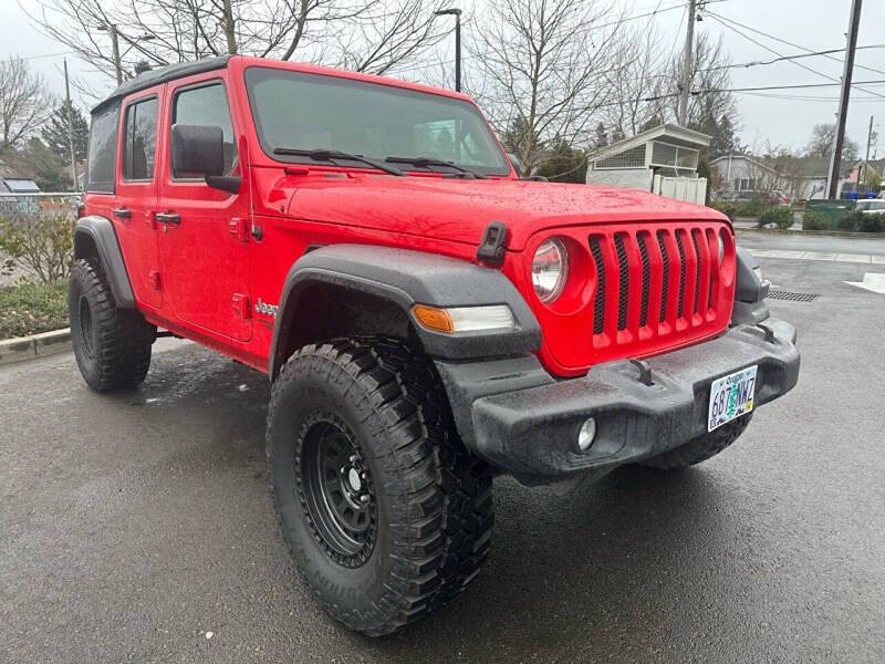 2018 Jeep Wrangler Unlimited for sale at Worldwide Auto in Portland, OR