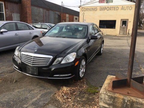 2012 Mercedes-Benz E-Class for sale at Corning Imported Auto in Corning NY