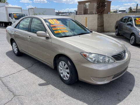 2005 Toyota Camry for sale at American Auto Sales in North Las Vegas NV