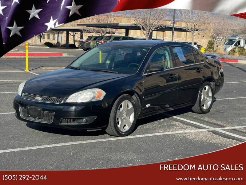 2008 Chevrolet Impala for sale at Freedom Auto Sales in Albuquerque NM