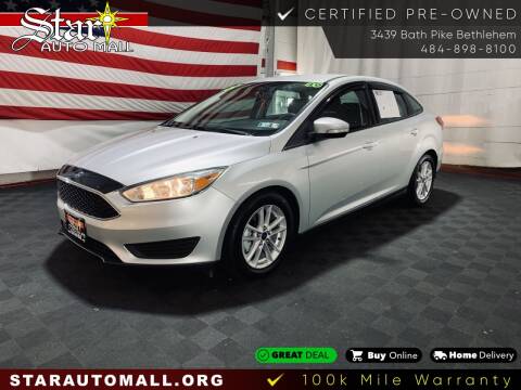 2015 Ford Focus for sale at STAR AUTO MALL 512 in Bethlehem PA