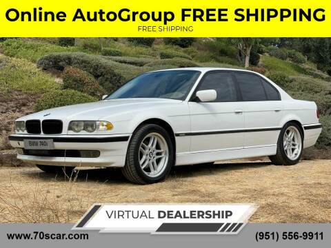 2001 BMW 7 Series for sale at Online car Group FREE SHIPPING in Riverside CA