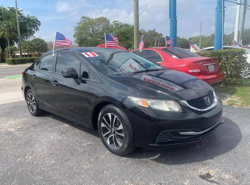 2013 Honda Civic for sale at AUTO PROVIDER in Fort Lauderdale FL