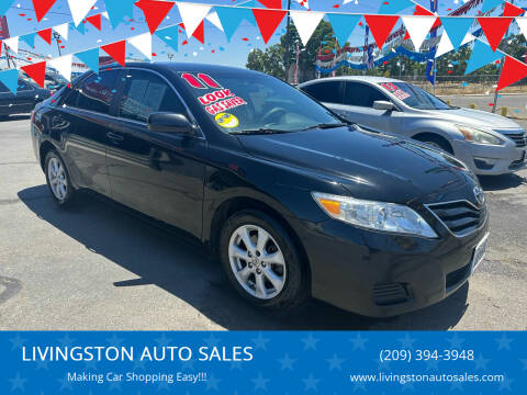 2011 Toyota Camry for sale at LIVINGSTON AUTO SALES in Livingston CA