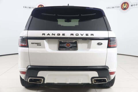 2020 Land Rover Range Rover Sport HST