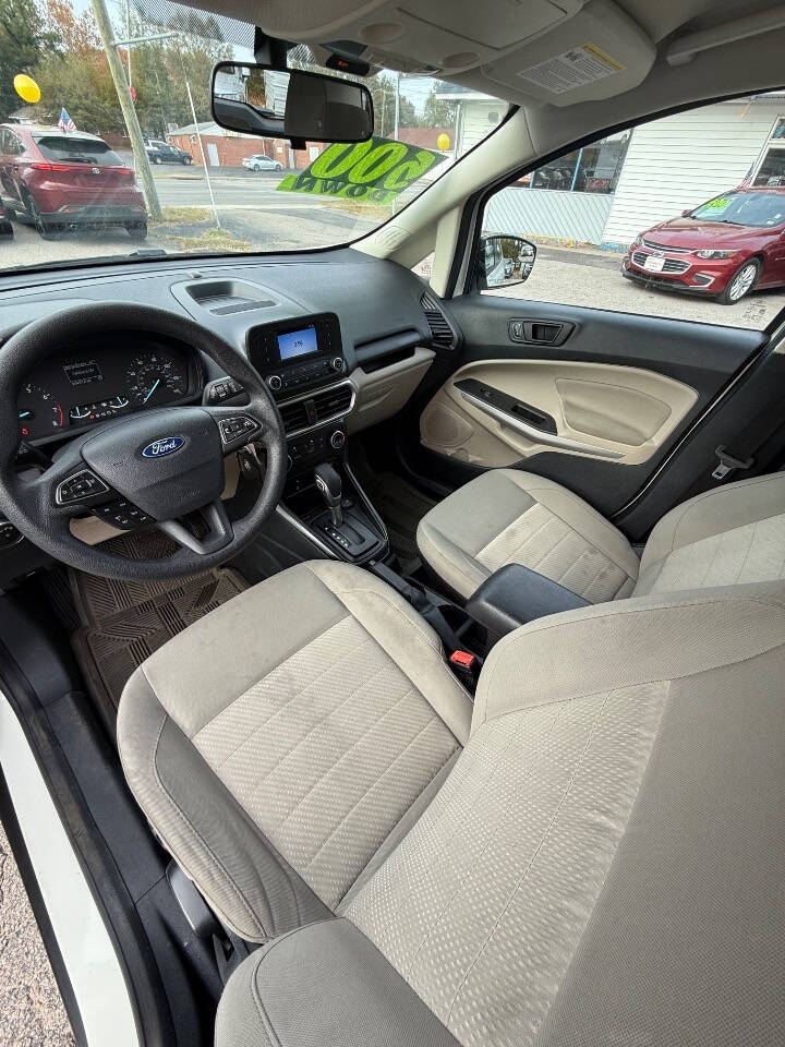 2019 Ford EcoSport for sale at Joes Blvd Auto Sales in Hopewell, VA