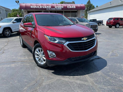 2020 Chevrolet Equinox for sale at Boulevard Used Cars in Grand Haven MI